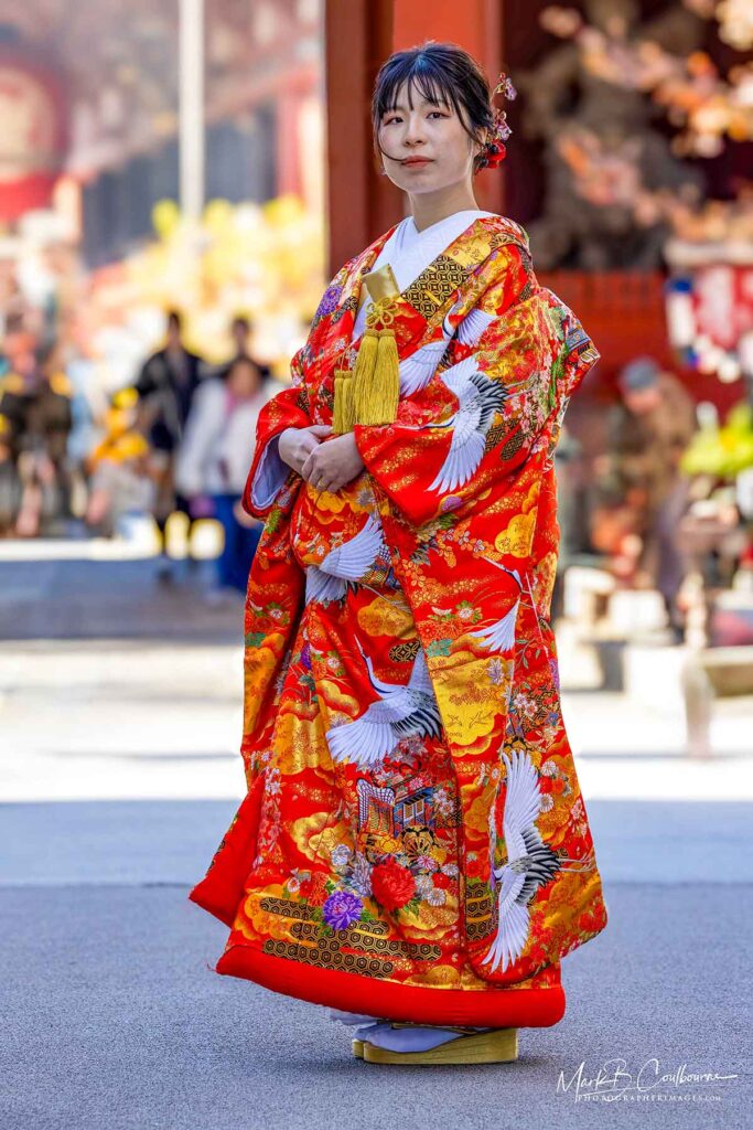 Japanese Kimono Asakusu Tokyo